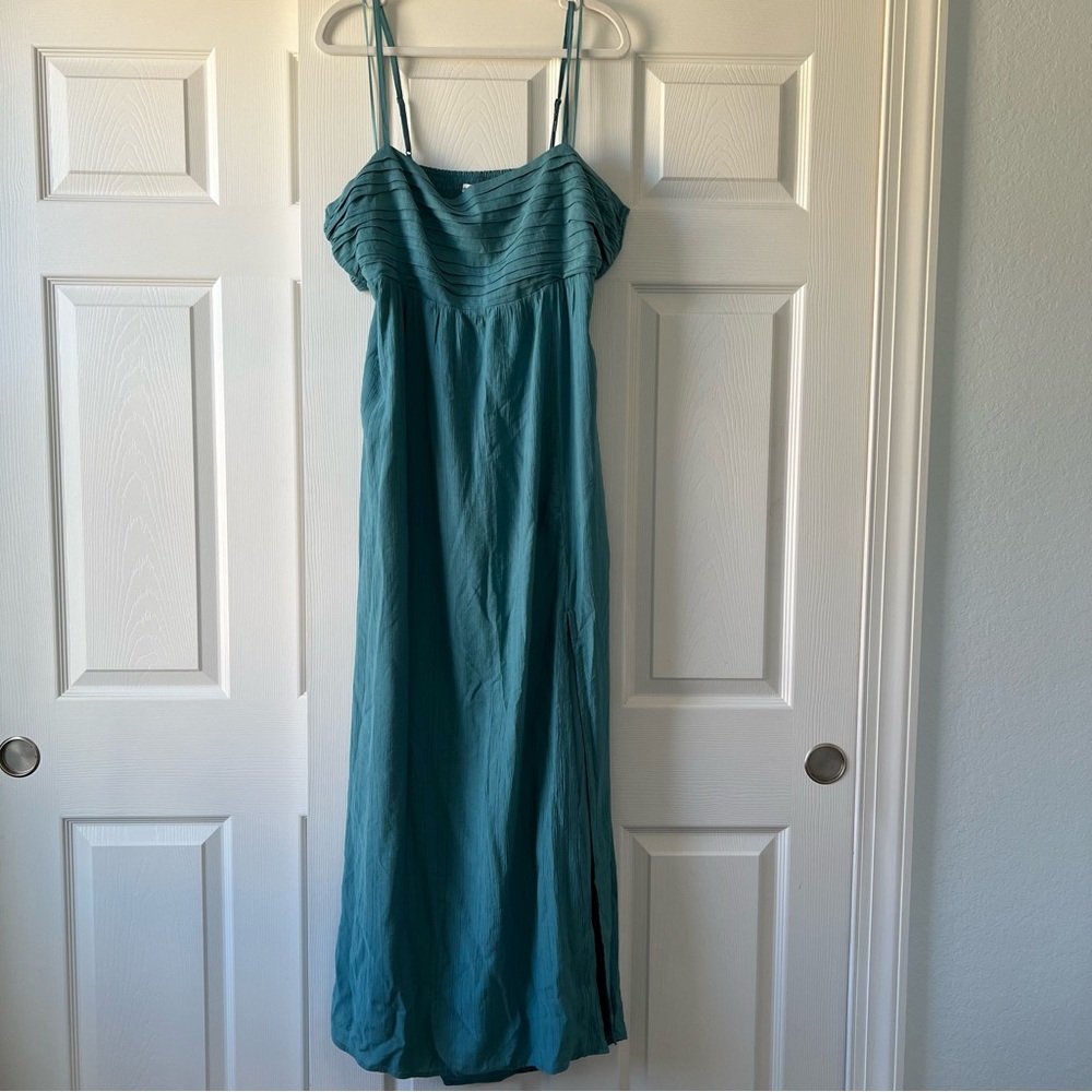 Abercrombie & Fitch Teal Maxi Dress